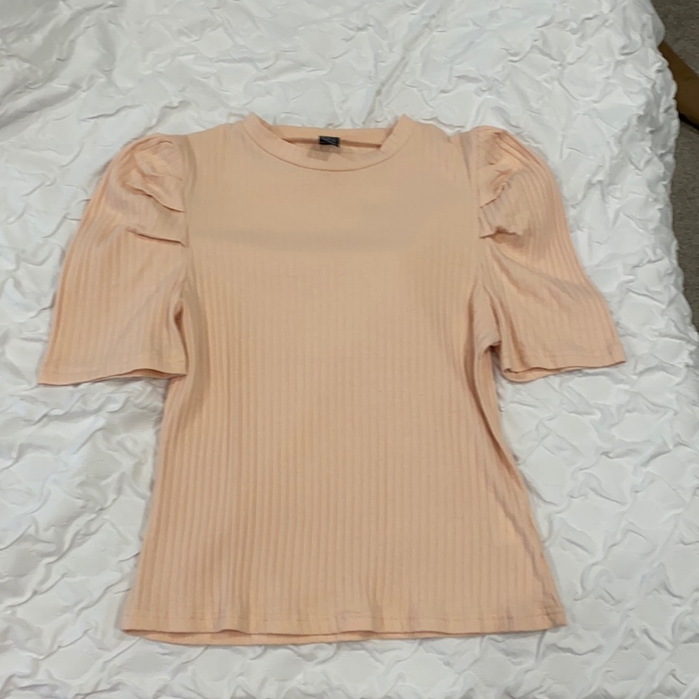 Dressy light pink top. Never worn